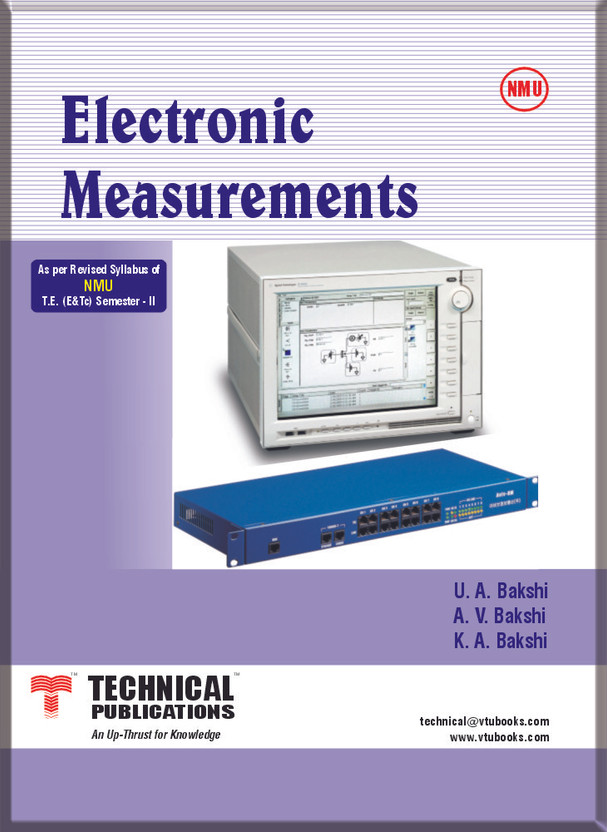 electronics measurements and instrumentation by u.a.bakshi a. bakshi